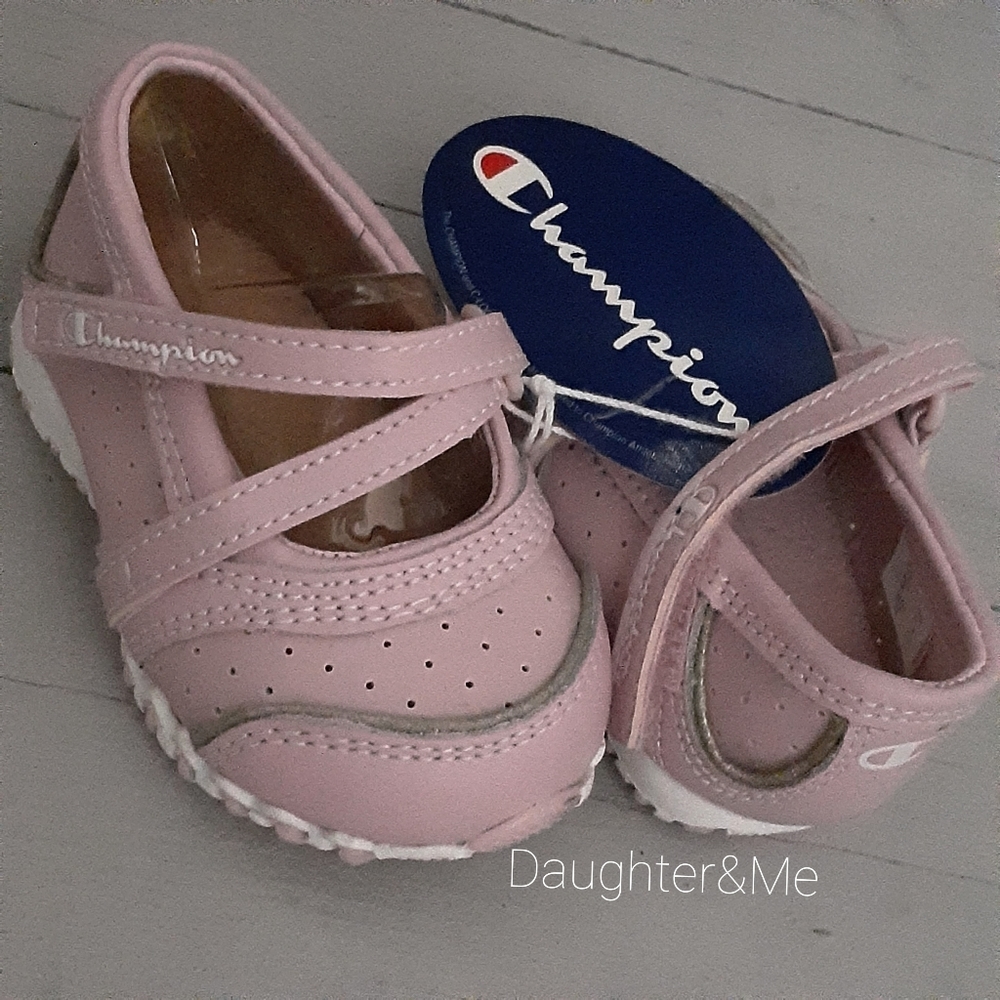 Champion Pink Baby Girl's Size 1 Mary Jane Shoes/ Sneakers
